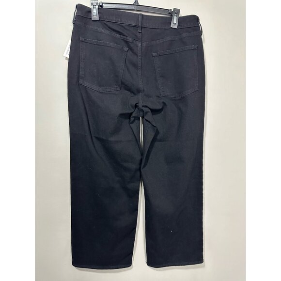 NWT Old Navy Wow Wide Leg High Waisted 14P Short in JACK BLACK - Picture 10 of 10